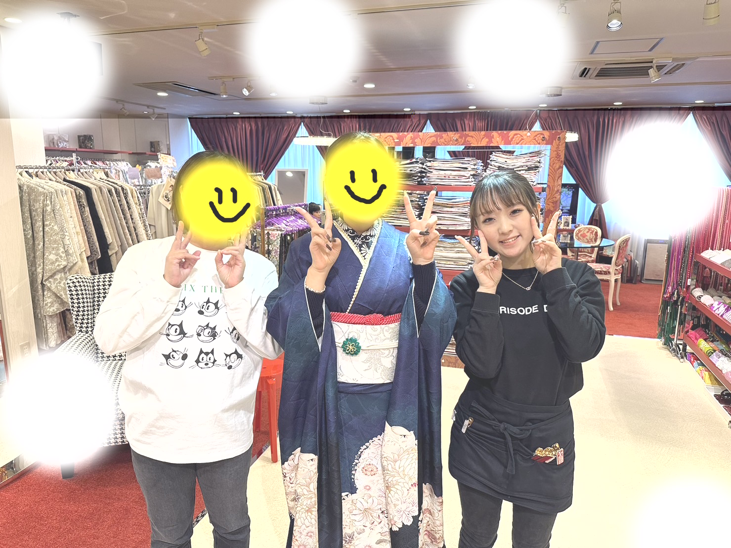 成人式　前撮り　梅田　袴　くすみカラー　かわいい　イマドキ　淡色　古典　タカゼン　撮影
